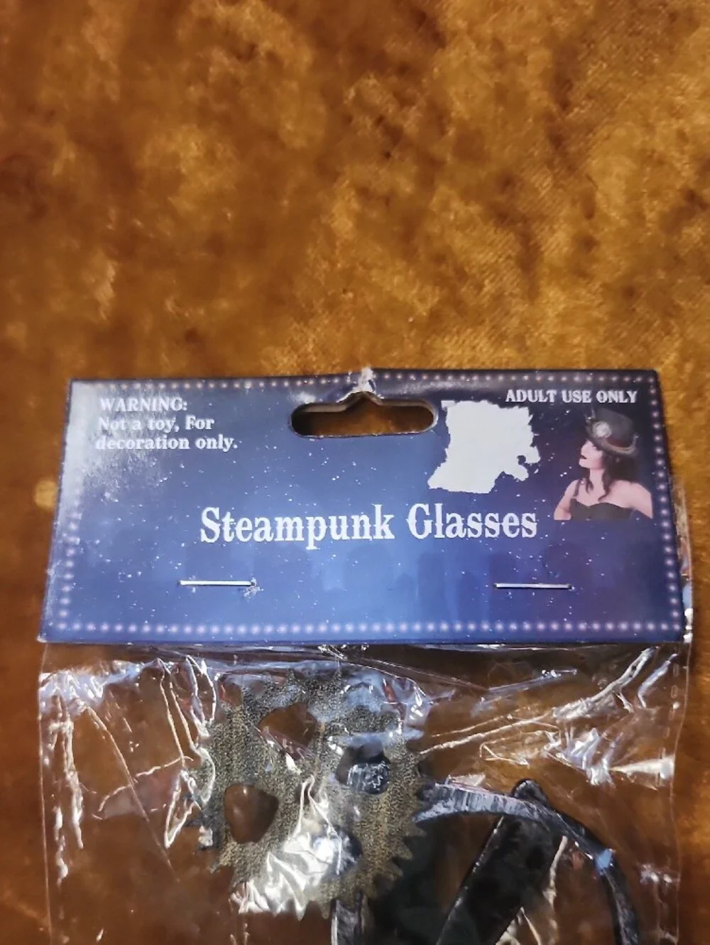 (6pc) Steampunk Gear Novelty Party Glasses